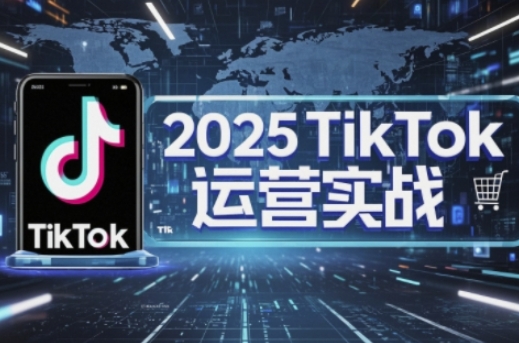 2025TikTok电商运营,掌握TikTok店铺运营核心技巧,实现低成本高转化-蓝海优创