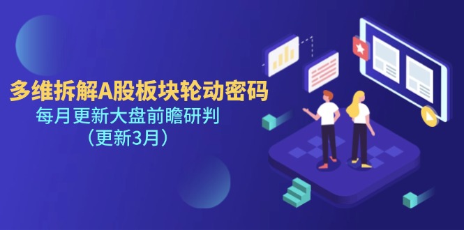 (14213期)多维拆解A股板块轮动密码,每月更新大盘前瞻研判(更新3月)-蓝海优创
